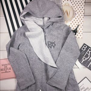 DKNY kid front zip jacket